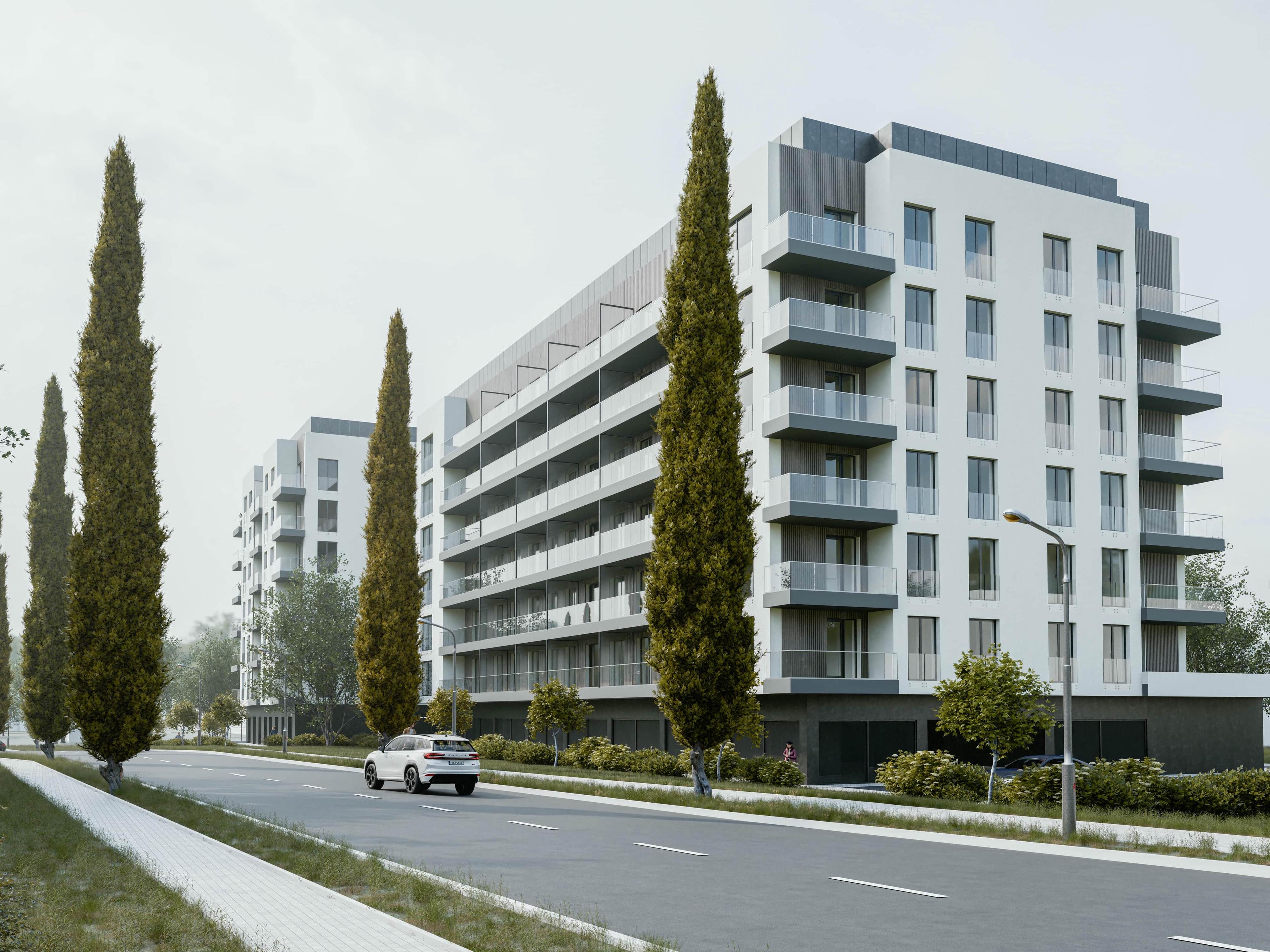 Moderní bytový dům Sorina